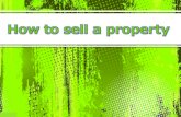 How to sell a property