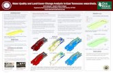 Water quality and land cover change analysis in East Tennessee watersheds