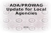 ADA PROWAG Update for Local Agencies