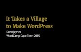 It Takes a Village to Make WordPress