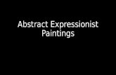 Abstract Expressionist Painting - Suggestion and Mood