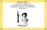 Nanhi Kali Project organised by Ayurjeevanam Sewa Samiti (Rampur)
