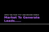 Market To Generate Leads