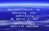 Onconesthesia : An emerging subspeciality