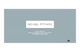 Aileen Nielsen - NoSQL Python: making data frames work for you in a non-rectangular world