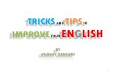 tips to improve english