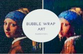 Bubble wrap art