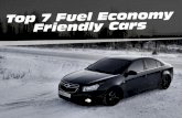 Top 7 fuel economy friendly cars