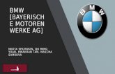 Bayerische Motoren Werke (BMW) Investment Pitch
