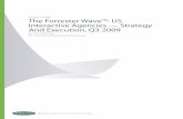 The Forrester Wave Us Interactive Agencies Strategy And Execution Q3 2009