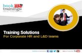 Training Solutions For Corporate HR and L&D teams