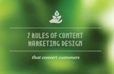 7 Rules of Content Marketing Design That Convert Customers