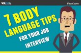 7 Body Language Tips For Your Job Interview