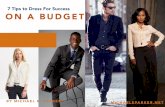 Dress For Success ( on a Budget)