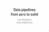 Data pipelines from zero to solid