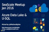 Azure Data Lake and U-SQL