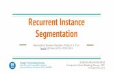 Recurrent Instance Segmentation (UPC Reading Group)