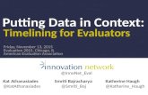 Putting Data in Context: Timelining for Evaluators