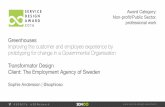 Transformator Design - Petcha Kutcha Service Design Award