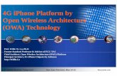 4G iPhone Platform by Open Wireless Architecture