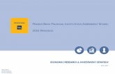 PIRAEUS BANK FINANCIAL INSTITUTIONS ASSESSMENT MODEL:  2016 RANKINGS
