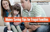 Money Saving Tips for Frugal Families
