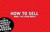 Some tips on selling from Ogilvy