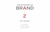 The Dictionary of Brand by Marty Neumeier
