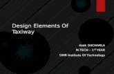 Design elements of airport taxiway