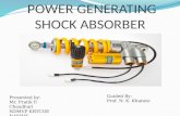 Power Generating Shock Absorber