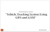 Vehicle tracking system using gps and gsm
