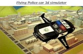 Flying police car 3d simulator