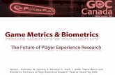 Game Metrics and Biometrics: The Future of Player Experience Research