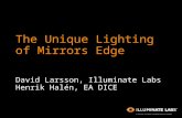 The Unique Lighting of Mirror's Edge