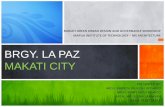 Green Urban Design for Brgy Lapaz, Makati City, Philippines