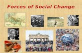 Forces of Social Changes