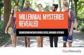 Millennials Mysteries Revealed: Segmentation Uncovers Diverse Tastes, Divergent Attitudes