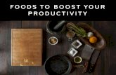 8 Foods to Boost Your Productivity