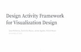Design activity framework for visualization design