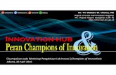 Innovation-hub dan Peran Champions of Innovation