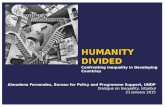 HUMANITY DIVIDED: Confronting inequality in Developing Countries