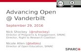 Advancing Open @ Vanderbilt