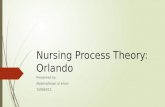 Nursing Process Theory: Orlando