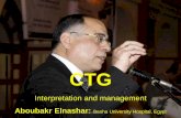 CTG: Interpretation and management