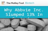 Why AbbVie Inc. Slumped 13% In September