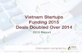 [Topica Founder Institute] Vietnam Startup funding 2015 report