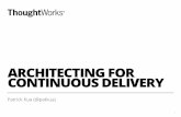 Architecting For Continuous Delivery