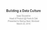 Building Data Culture