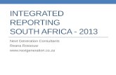 Integrated reporting   a south african story