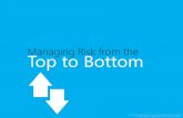 Managing risk from top to bottom by @ericpesik